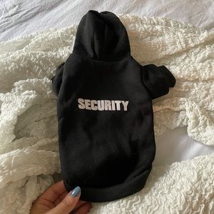 Security pet sweater